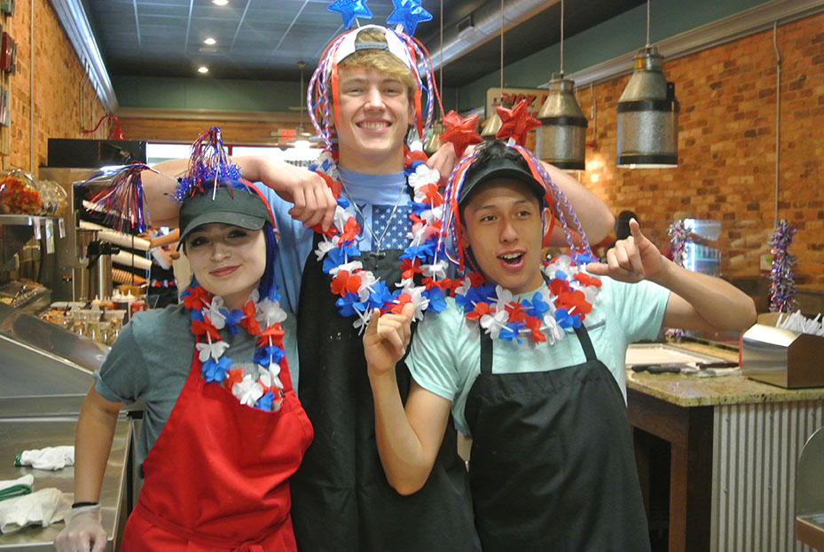Every day is a fun celebration at the Creme Shack in Greenville SC!